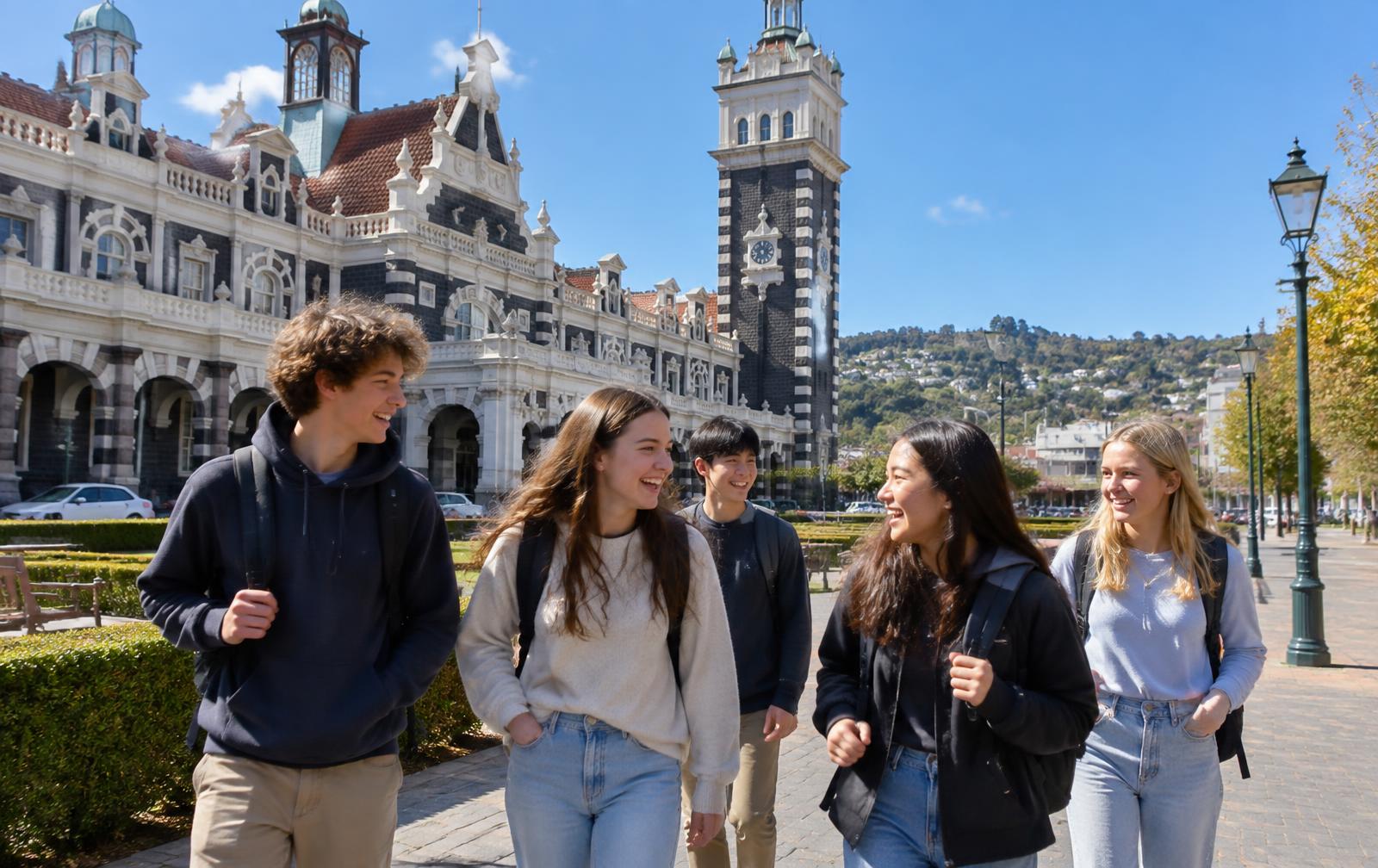 Dunedin · vida de estudiante